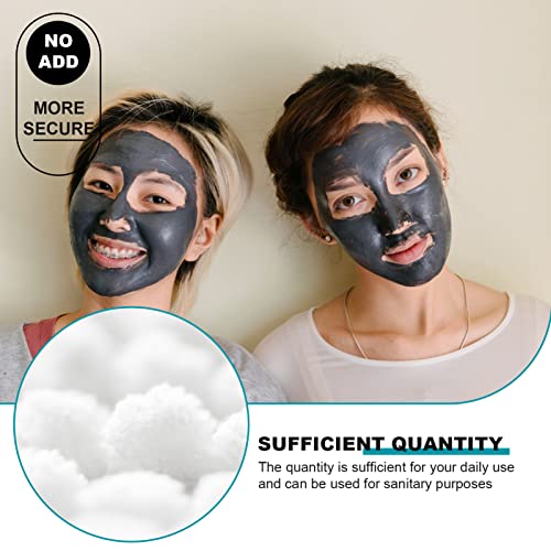Fomiyes maquiagem esponja 100 pcs gaze gaze de algodão facial folha de papel facial com tratamentos de alta frequência