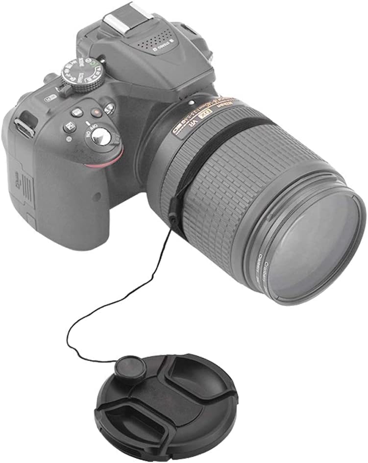 Tampa da tampa da lente de 77 mm Compatível para Canon EF 70-200mm f/2.8L é II USM, EF 70-200mm f/2.8L USM, RF 70-200mm