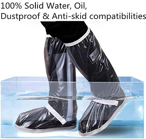 Overshoes Boots Rain Botas Anti-Nnow Shoe Covers de Botas de Rain Reutiliza para homens e mulheres Galoshes