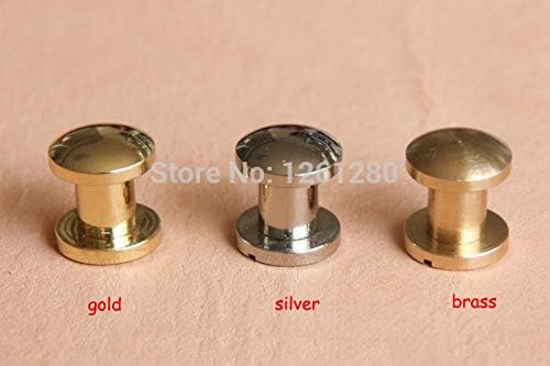 Parafuso Brass de bronze 96mm Boleteira de fixação Bolsa de bronze Rivet Diy