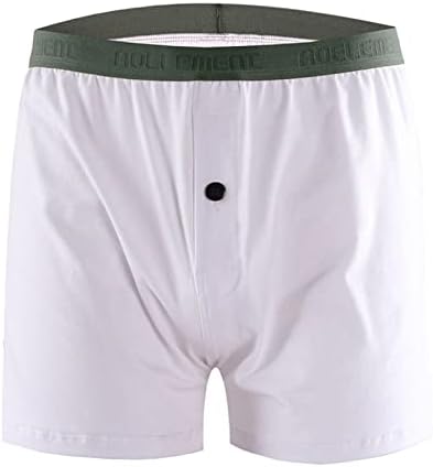 Roupa íntima BMISEGM Para homens boxer de roupa de cueca caseira Arqueira de algodão solta PLUS PLUS