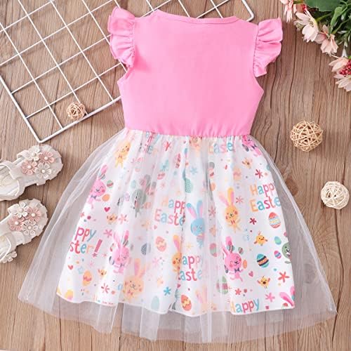 Criança garotas meninas Tutu Tule Tulle vestido com manga de verão de verão