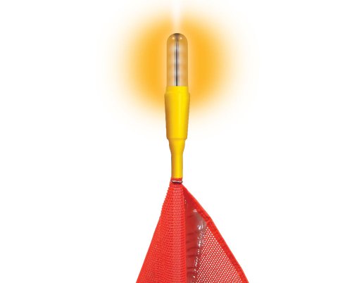 Rocket GSRKT-6RNF 6-12 VOLT VOLT SUPER BRILHO LED LED LED com tubo de timbrina para o chicote de força de gorilas Flagstaff,