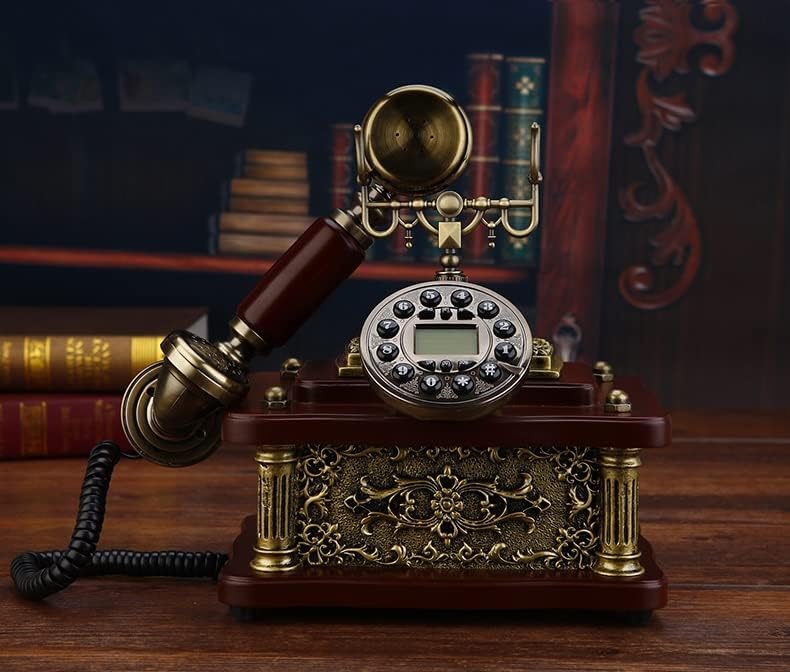 N/um telefone clássico Antique Fashion Vintage Telefone fixo