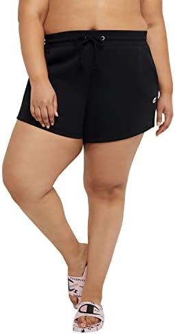 Terra reversa de campeão feminina plus size 5 curto, perna esquerda C