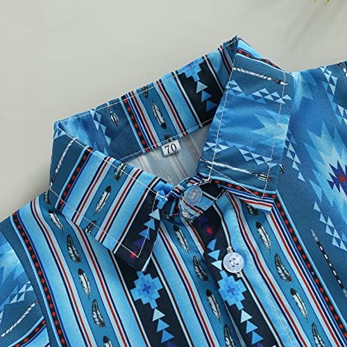 Camisas de vaca com roupas de bebê ocidental