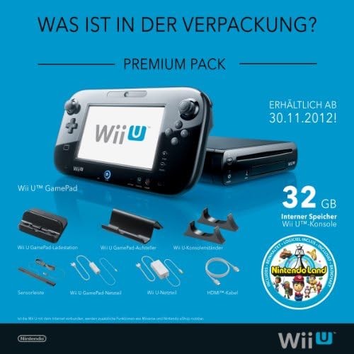 Wii U Console Premium preto