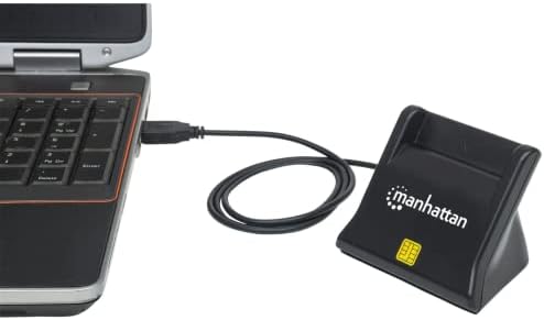 Manhattan Standing USB Smart/SIM Card Reader