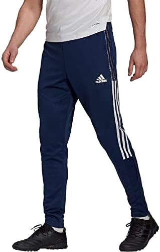 Calças de pista masculinas da Adidas Tiro 21