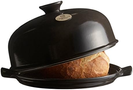 Emile Henry Bread Cloche | Baker de carvão e baguete | Carvão