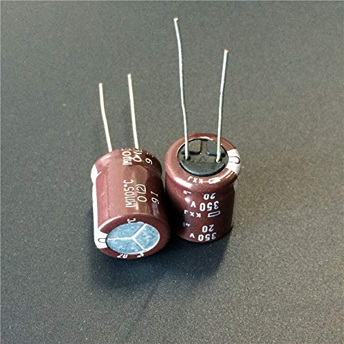 50pcs 20UF 350V NCC KXJ Série 12.5x15mm Longa Longa Life Alta Confiabilidade 350V20UF Capacitor eletrolítico de alumínio