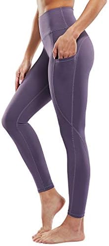 G4Free High Caist Yoga Calça com bolsos leggings para mulheres que executam calças de treino de calças justas