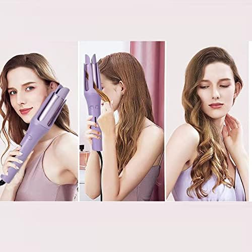 Maldito de cabelo automático, anti-escaldagem e anti-emandagem de ferro girando a curling Wand Soating Self Curling Hairler para