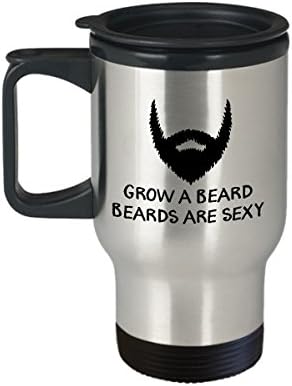 Lumberjack Coffee Travel canem melhor engraçado exclusivo lenhador jack xícara de chá perfeita para homens mulheres cultivam barba barbas são sexy