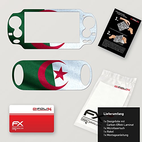 Sony PlayStation Vita Design Skin Bandeira da Argélia adesivo de decalque para PlayStation Vita