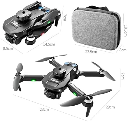 Drone adulto afeboo - drone hd rc, drone fpv com câmera, vídeo ao vivo com wifi, altitude de retenção, modo sem cabeça, sensor