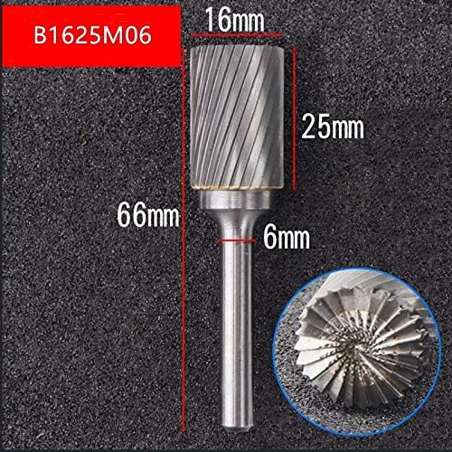 Bit de moagem Bit giration yg8 b tipo Arquivo de carboneto Rotário Arquivo de 6 mm de alça de 6 mm Bit de arquivo cilíndrico