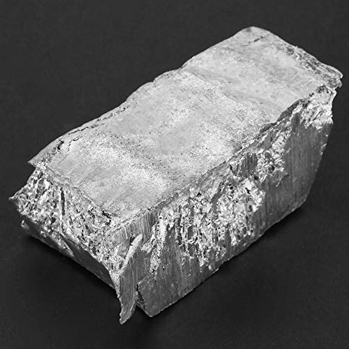 Hilitand Pure Zinc 1kg / 2,2lb de alta pureza de zinco, 99,995% de zn bloqueio de bloqueio de metal lingot