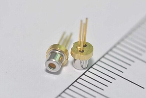 2pcs 3,3mm mini dl-4366-301h 405nm 20mw Diodo a laser azul violeta de 20mw