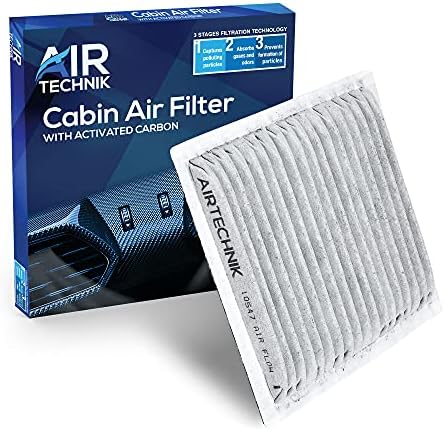 Airtechnik CF10547 Filtro de ar da cabine com carbono ativado | Fits Ford Edge 2007-2015 / Lincoln MKX 2007-2010 e 2011-2018 /