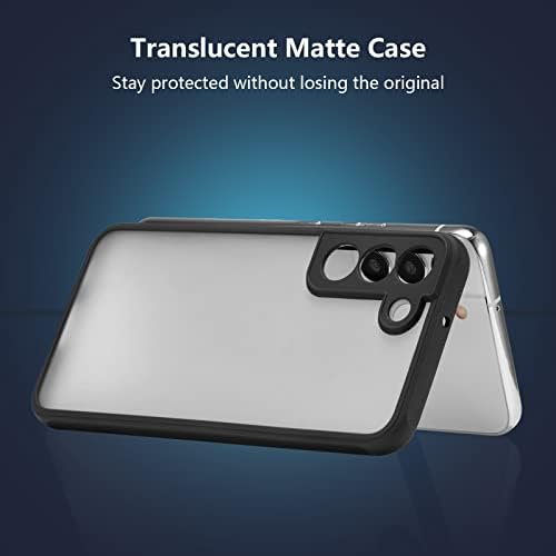 Ralevo Matte Case Compatível com a caixa Samsung Galaxy S22, capa de caixa fosca translúcida e esbelta, capa de proteção de phone de
