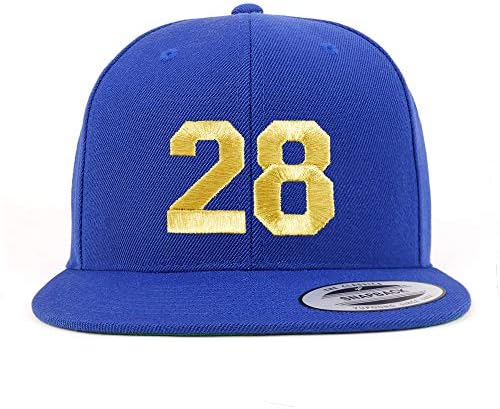 Trendy Apparel Shop número 28 Gold Thread Bill Bill Snapback Baseball Cap