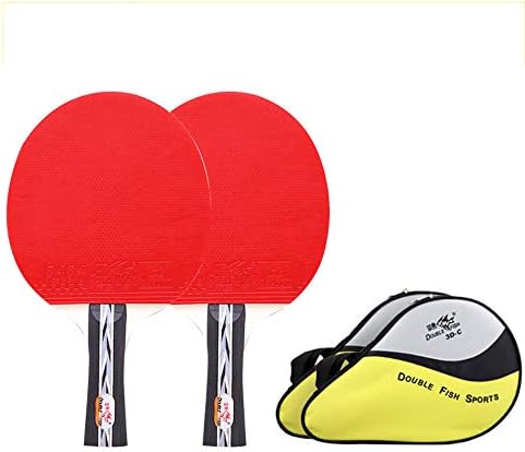 Sshhi ping pong paddle, 7 camadas de madeira, paddle de tênis de mesa de casa, aderência confortável, durável/como