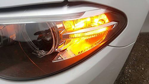 GFJMC Amber Amarelo Erro grátis Cree Py24W lâmpadas LED para BMW E92/E93 3 F10/F07 5 Série E70 X5 E71 X6 Z4