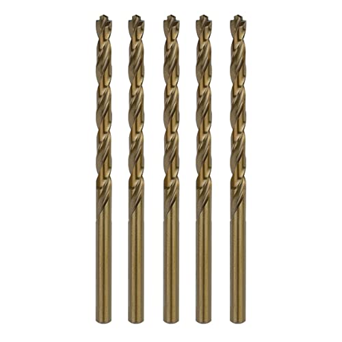 Ferramentas de sabre 1/16 polegada de perfuração de cobalto - bits de broca de 5pcs para metal, conjunto de brocas