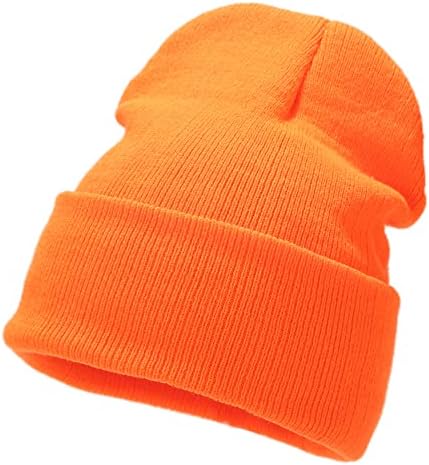 Ihauiue Solid Color Feanie Hat maconha Capinho de algema Capinho de camada dupla Chapéus de inverno para mulheres, homens