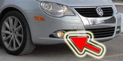 Blinglights Fog Lights para 2009-2010 Volkswagen EOS de acionamento Lâmpada Komfort Lux