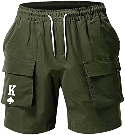 Carga de shorts masculinos, shorts de carga casual masculino