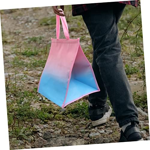 Bestonzon 5pcs bolsa de isolamento de bolo para cuartos bolsas de carrinho de carrinho de bolo de pizza sacos de entrega de sacos isolados para compras bolsas de armazenamento de entrega de alimentos para compras