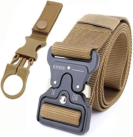 Kipove Belts Tactical Nylon Molle Molle Camuflagem Swat Duty Duty Men Metal Insert Buckle Sobrevivência Treinamento de