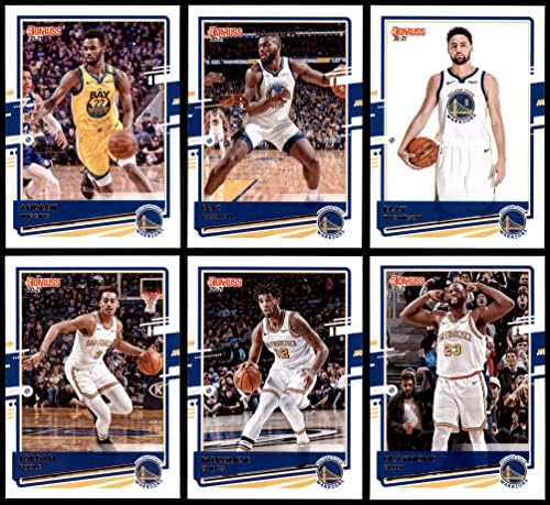 2020-21 Donruss Golden State Warriors quase completo equipe definida Golden State Warriors NM/MT Warriors