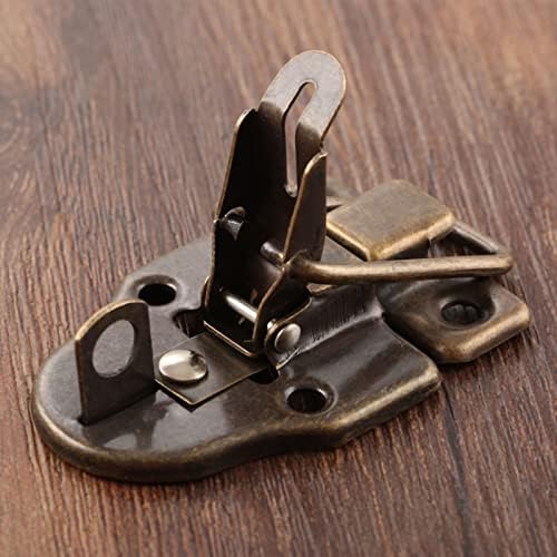 XIULAIQ 2PCS/1PAIR ANTIGO BRONZE BRONZE HASPS HASPS DOUSTATIVO DA GAVELA DO JOIXA CASE DE JOIXAS CASA FURFA DE FIGLE COM PARA PARA PARA PARA PARA PARA PARA PARA PARA PARA PARA PARA PARA PARA PARA PARA PARA PARA PARA PARA PRECISA