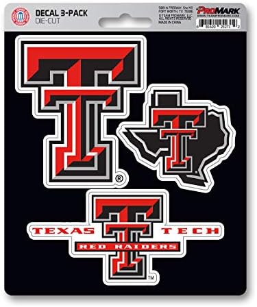Fanmats NCAA Texas Tech Red Red Raiders Decal