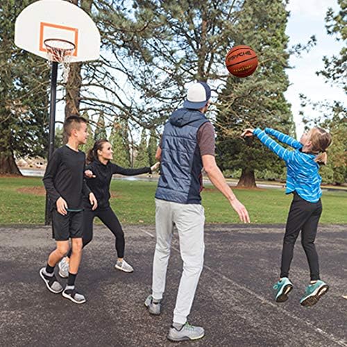 A sabedoria deixa o basquete de borracha tamanho 5 para crianças/jovens jogadores de praia interior externa