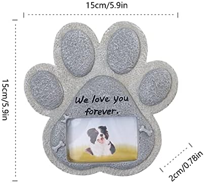 Bisneto de ornamento Recall Tombstones Pet Stones Cão ou gato Memorial Stone personalizado com cão foto