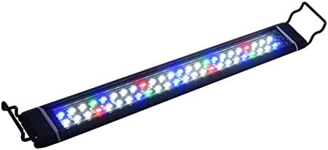 PMUYBHF Espectro completo plantado Luz de aquário LED para tanque de peixe de água doce, 24 watts, 18-24 polegadas