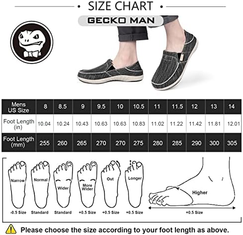 Coloque sapatos para homens, sapatos de lã de lona de fascite plantar com suporte de arco, sapatos ortopédicos casuais não deslizantes