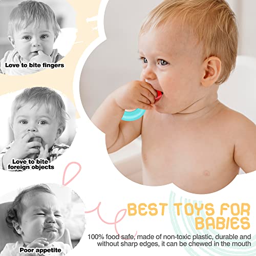 Jemshe Baby Toys por 0-3-6-8-8-12 meses Catcha infantil Setty Set-12pcs colorido recém-nascido Early Educational Sensory Toys-Enlegenment