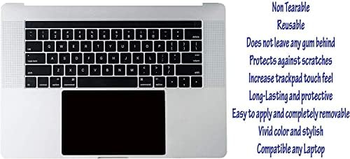 Protetor de trackpad premium do Ecomaholics para ASUS Chromebook Flip C433 14 polegadas FHD Crega de toque 2 em 1 laptop, touch preto touch touch touch Anti Scratch anti-impressão digital Fosco, acessórios para laptop