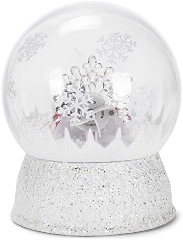 Roman Inc. 133389 6,25 h liderou o caminhão de Natal de Snowblow Holiday Holiday Winter Scene Globe