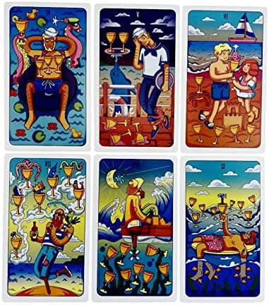 Adventure Tarot Cards Deck and Guidebook, 78 PCs Tarot Carts Set, Fortune dizendo cartões de jogo para iniciantes de