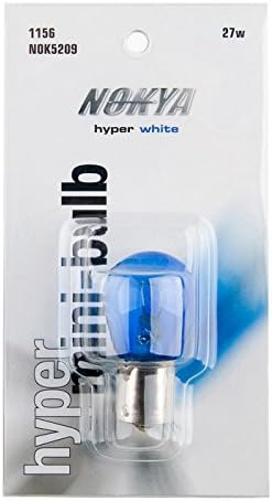 Nokya 1156 Bulbo de halogênio 25mm Hiper branco 27w