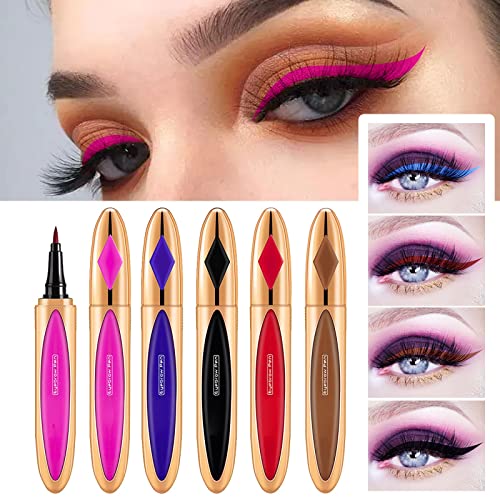 Eyeliner líquido de Eyeliner Eyeliner Eyeliner preto não é fácil de manchas ou desaparecer quando exposto à água Seca de secagem rápida é durável e 1 ml na esquina da FATA e Fancy