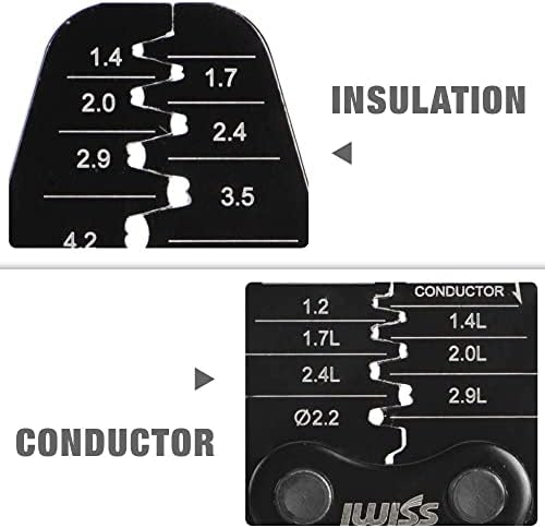 IWS-1442L Micro Connector Crimper Plier por crimpular a AWG30-14 Open-Barrel e conectores de Molex, TE AMP, JST, JAE, HRS