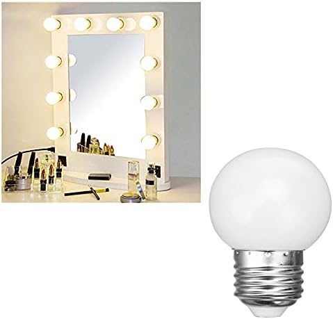 YDJOO G45 Bulbo de lâmpada LED 3W Bulbos de vaidade global de 30 watts Lâmpada de substituição Branca branca de 3000k