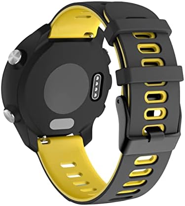 Cinta esportiva de silicone eeomoik para Garmin 245 Bandas de vigilância Band para Garmin Forerunner 245 645 Smartwatch 20